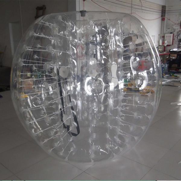 Transparent Inflatable Bumper Ball Body Bumper Ball 1.0 mm PVC 1.2 / 1.5 m