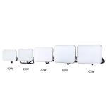 Full Wattage Long Cable Outdoor LED Flood Lights 120° Degree Beam Angle 2700