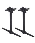 Height Adjustable Bar Table Legs Cast Iron Restaurant Table Bases Modern Style