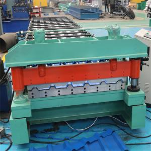 Wholesale Hydraulic ibr roofing panel roll forming machine 0.3-1mm coler steel automatic for steel construction from china suppliers