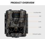 KW561 Trail infra Cam Mini 30MP 0.25s Speed 4K Video Resolution Waterproof CMOS