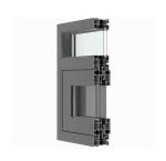 Powder Coated Aluminum Door Frame 2.0mmmm Thickness Building Materials