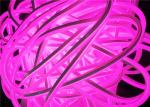 Pink Color Silicone Neon Flexible Strip Lights 2835SMD 120 leds For Modelling Of