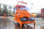 Js1000 Twin Shaft Concrete Mixer Machine 37kw Power For Batching Plant