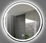 Customized Round Smart Mirror Wall Mounted For Ladies Makeup