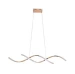 Modern Home Restaurant LED Pendant Light Simple Black Gold Aluminum Indoor