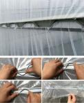 Plastic Coated Wiggle Wire Zigzag Spring for Small Agriculture Film Greenhouse
