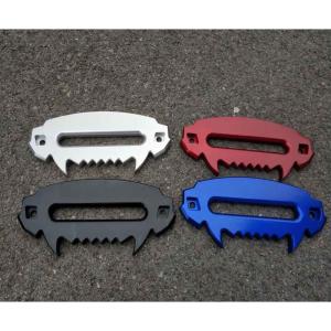 Wholesale Solid Billet Aluminium Winch Rope Fairlead 900g Carton Package 254mm Bolt Spacing from china suppliers
