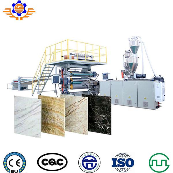 Artificial PVC Marble Strip Production Line Extruder Machine Extrusion Making