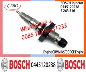 Wholesale BOSCH 0445120238 5263316 Neutral Fuel Injector Assembly 0445120238 5263316 For CUMMINS/DODGE from china suppliers