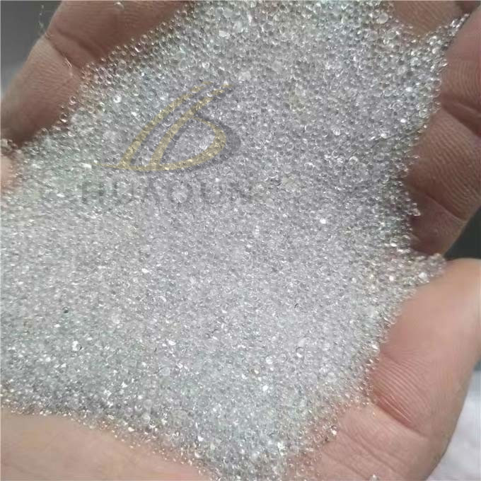 Glass Beads / Glass Microspheres For Highway Thermoplastic Road Marking Paint BS6088A 6088B HUAQUN Chinese Factory