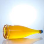 Pear Shaped Screw Cap Glass Bottle Made in for Super Flint Rum Vodka Whisky
