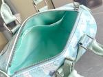 Business LV Designer Monogram Bag Keepall BandoulièRe 50 Blue Travel Bag