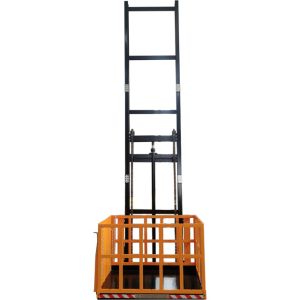 Buy cheap 1 Ton 5m Hydraulic Cargo Lift Indoor Warehouse Goods Elevator from wholesalers