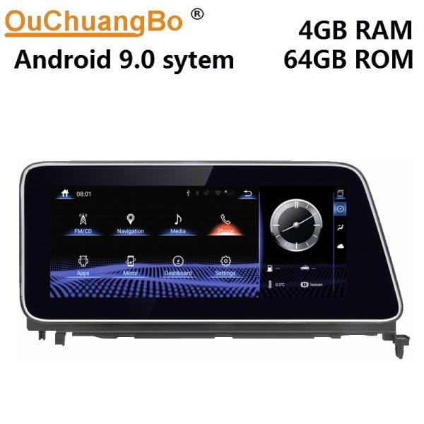 Ouchuangbo car radio gps stereo muitmedia for Lexus RX 200T RX200 RX200t 450H