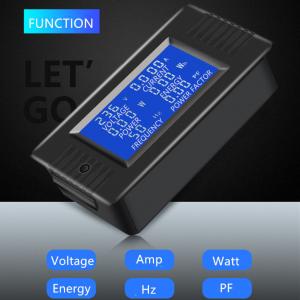 China 10A LCD Display Ac Digital Ammeter CE FCC Certification on sale