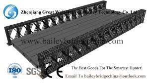 Wholesale CB200(HD200) Double Lane QSR,Bailey Bridge From China,truss bridge on sale ,steel brige from china suppliers