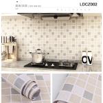 Modern Design Style Self-Adhesive Vinyl Wallpaper Sticker for Bathroom Wall