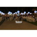 Advertising Inflatable Golf Ball 2.5m Diameter / Inflatable LED Ball For Wedding