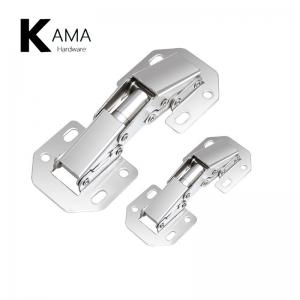 China Hydraulic 1.2mm Thick Cabinet Door Hinges 90 Degree Concealed Aluminum on sale