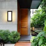 Super bright outside wall light waterproof garden light modern minimalist