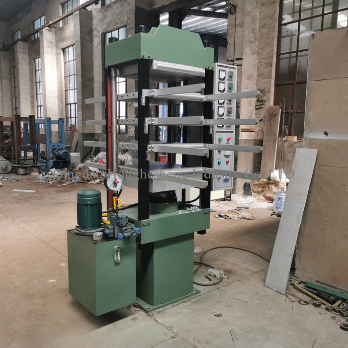 Rubber Interlocking Tile Making Machine