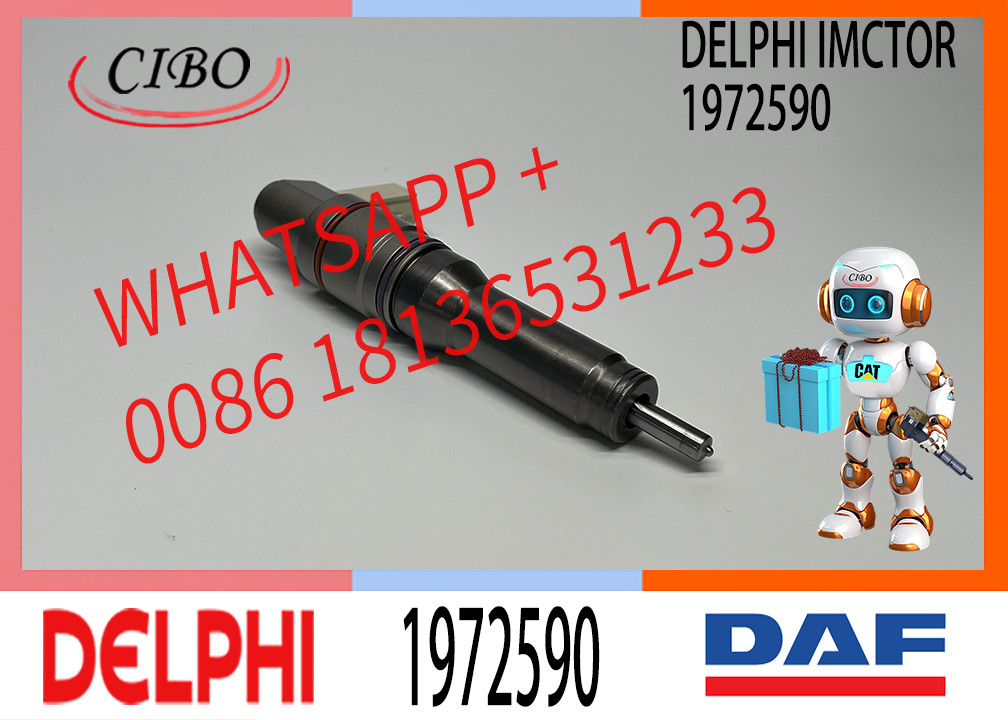 Diesel Fuel Injector Common Rail Parts Injector BEBJ1DO0003 1972591 BEBJ1DO1104 1972590 For VOL-VO