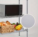 PP Wire Shelf Liner for Iron Shelves Red Table Decoration Accessories Type Mats