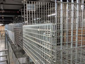 Wholesale Material Handling Equipment Collapsible Wire Container 1000*800*860 Customized from china suppliers