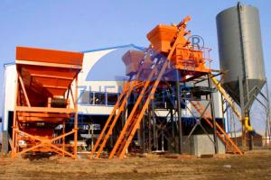 Wholesale HZS75 Stationary Precast Central Mix Concrete Plant, Skip Hopper Concrete Mixing Plant from china suppliers