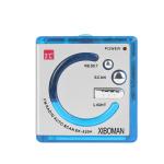 OEM LOGO Portable square shape mini pocket fm radio with belt buckle