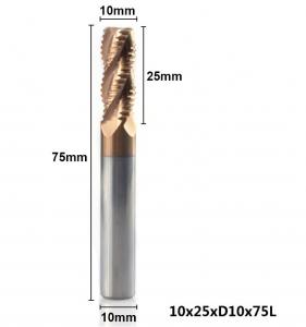 Wholesale High Rigidity 4 - 20mm Diameter Roughing End Mill 3 Flutes CNC Router Bits from china suppliers