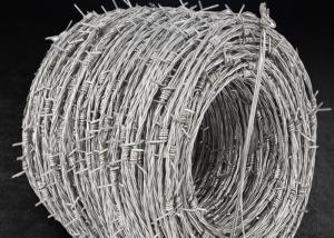 Wholesale Zinc Coated Barbed Wire Fence Roll 1.6-3.2mm Diameter for Fencing from china suppliers