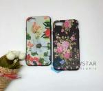 Multi - Colour Cell Phone Gadgets Accessories Back Cover Case with Flowers