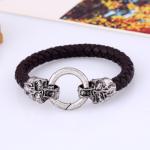 Best selling top grade personalized braided pu bracelets manufacturer