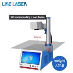 Fiber Laser Marking Machine 20W 30W for PVC ID Card Jewelry Dag Tag Watch All-in