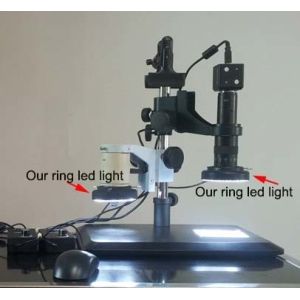 120mm Microscope Ring Light Bulbs For Industry Microscope Illumination
