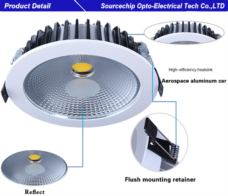 15 watt led down light supply / LED downlight factory