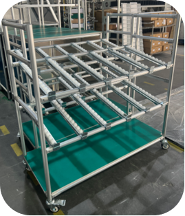 Trolley/Lean pipe workbench/Assembly line