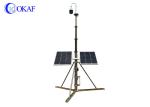 Manual Lifting CCTV Aluminum Telescopic Mast 2.0 Megapixel 1920*1080P With