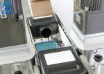 SS304 91mm Width Chemical Bottle Labeling Machine PLC Control