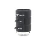HD 10MP CCTV Camera Lens 16mm F1.4 Aperture Mount C for CCTV Camera or