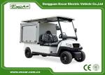 Electric Buggy Golf Carts with Aluminum Container Cargo Box for Hotel