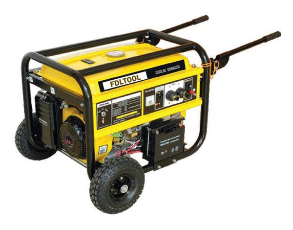 4.0KVA Gasoline Generator with Handle & Wheels