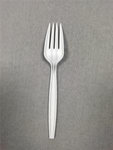 Wholesale 6.3 Inch Compostable Fork, Disposable Biodegradable Utensils Eco-Friendly Durable Cornstarch Flatware from china suppliers
