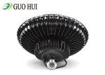 Black Color LED High Bay Warehouse Lights , Round High Bay With 3 Years Warranty