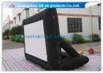 Promotional Advertising Inflatable Movie Screen / Video Screen In Backyard