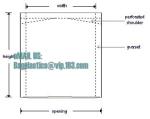 customized size polythene garment cleanBIODEGRADABLE COMPOSTABLE CORN STARCH OXO
