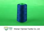 Dyed Plastic Tube Polyester Heavy Duty Sewing Thread Good Color Fastness