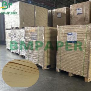 China 150gsm Virgin Brown Kraft Liner Paper Greater Strength Paper For Corrugated Box on sale
